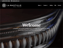 Tablet Screenshot of labastille.com